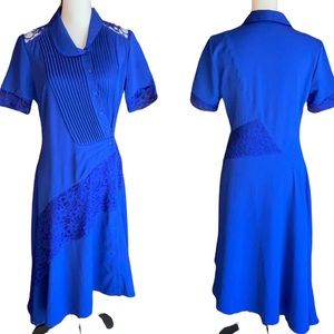 Finery London Asymmetrical Lace Dress 6